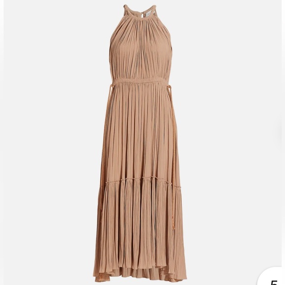 A.L.C. Ella Pleated Midi Dress - Size 8 - Picture 1 of 14